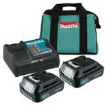 MAKITA szybka ładowarka DC10SB + 2x akumulator 1.5Ah CXT 10.8V - 12V Max Li-Ion torba w sklepie internetowym Makita Sklep 