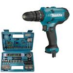 MAKITA HP0300 sieciowa wiertarko-wkrętarka udarowa 56Nm 320W 230V przewód 2,5m + E-10730 Komplet bitów i akcesoriów 102 elementy w sklepie internetowym Makita Sklep 