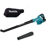 MAKITA DUB186Z BODY akumulatorowa dmuchawa LXT 18V Li-Ion 245 km/h + 123245-4 dysza gumowa + 123241-2 worek materiałowy na pył w sklepie internetowym Makita Sklep 