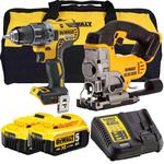 DeWALT DCS331P2B Wyrzynarka z ruchem wahadłowym akumulatorowa XR Li-Ion + DCD791 aku wiertarko-wkrętarka 70Nm + 2x aku 18V/5.0Ah w sklepie internetowym Makita Sklep 