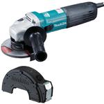 MAKITA GA5040C szlifierka kątowa 125mm 1400W regulacja obr/min SJS2 anty-restart łagodny rozruch + 199710-5 przystawka do cięcia do osłony 125mm w sklepie internetowym Makita Sklep 