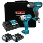 MAKITA TD112DM zakrętarka udarowa 135Nm 1/4" BLDC + DF333D wiertarko-wkrętarka 30Nm CXT 10.8V - 12V Max + 2x aku 2,0Ah + torba w sklepie internetowym Makita Sklep 