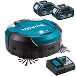 MAKITA DRC200RT bezprzewodowy automatyczny akumulatorowy odkurzacz przemysłowy robot do 1200m + 2x aku BL1850B 2x18V / 36V + ładowarka w sklepie internetowym Makita Sklep 