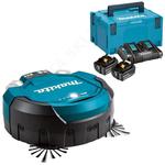 MAKITA DRC200PT bezprzewodowy automatyczny akumulatorowy odkurzacz przemysłowy robot do 1200m + 2x aku BL1850B 2x18V / 36V + ładowarka + MAKPAC w sklepie internetowym Makita Sklep 