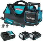 MAKITA WR100D klucz zapadkowy 47.5Nm 1/4" 3/8" XPT + DMR200 głośnik bezprzewodowy Bluetooth AUX + 2x aku 1.5Ah + ładowarka + torba w sklepie internetowym Makita Sklep 