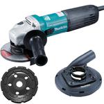 MAKITA GA5040C szlifierka kątowa 125mm 1400W regulacja obrotów SJS2 łagodny rozruch + 122B42-7 osłona do szlifowania z odsysaniem + ICTGB125 tarcza w sklepie internetowym Makita Sklep 