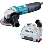 MAKITA GA5040C szlifierka kątowa 125mm 1400W regulacja obrotów SJS2 łagodny rozruch + 196845-3 osłona do cięcia z odsysaniem w sklepie internetowym Makita Sklep 