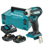 MAKITA DTD172RAJ akumulatorowa zakrętarka udarowa 180Nm 4 biegi HEX 1/4" LXT 18V BLDC XPT 2x 2.0Ah MAKPAC w sklepie internetowym Makita Sklep 