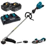 MAKITA DUR369LPT2 akumulatorowa podkaszarka 43cm 1,36KM 1000W LXT 18V 2X18V=36V Li-Ion BLDC XPT ADT AFT (kosa) + 2x aku 5,0Ah + ładowarka w sklepie internetowym Makita Sklep 