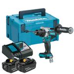 MAKITA DHP486RTJ akumulatorowa wiertarko-wkrętarka udarowa 130Nm LXT 18V + 2x aku 5.0Ah + ładowarka + walizka MAKPAC w sklepie internetowym Makita Sklep 