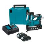 MAKITA DBN600SHJ akumulatorowa gwoździarka do wykończeń 16Ga 25 - 64 mm LXT 18V Li-Ion + 2x aku 1.5Ah + ładowarka + walizka MAKPAC w sklepie internetowym Makita Sklep 