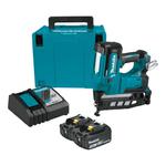 MAKITA DBN600RFJ akumulatorowa gwoździarka do wykończeń 16Ga 25 - 64 mm LXT 18V Li-Ion + 2x aku 3.0Ah + ładowarka + walizka MAKPAC w sklepie internetowym Makita Sklep 