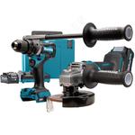 MAKITA GA005G szlifierka kątowa 125mm BLDC XPT ADT AFT XGT 40V Max + HP001G wiertarko-wkrętarka udarowa 140Nm BLDC XPT AFT XGT 40V Max w sklepie internetowym Makita Sklep 