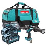 MAKITA HP001G akumulatorowa wiertarko-wkrętarka udarowa 140Nm XGT 40V Max BLDC XPT AFT 2x aku. 4.0Ah torba w sklepie internetowym Makita Sklep 