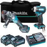 MAKITA TD001G zakrętarka udarowa 220Nm 1/4" HEX XGT 40V BLDC XPT + GA029G szlifierka kątowa 125mm XGT 40V BLDC XPT ADT AFT AWS + 2x aku 4.0Ah ładowark w sklepie internetowym Makita Sklep 