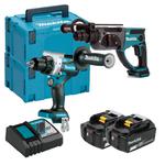 MAKITA DHR202 akumulatorowa młotowiertarka SDS-PLUS 1.9J 3 tryby pracy + DDF486 wiertarko-wkrętarka 130Nm 18V LXT BLDC XPT + 2x aku 5.0Ah MAKPAC w sklepie internetowym Makita Sklep 