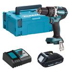 MAKITA DHP484RY1J akumulatorowa wiertarko-wkrętarka udarowa 54Nm 18V Li-Ion LXT BLDC + 1x aku 1.5Ah walizka MAKPAC w sklepie internetowym Makita Sklep 