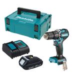 MAKITA DHP487SY1J akumulatorowa wiertarko-wkrętarka udarowa 40Nm LXT 18V + 1x aku 1.5Ah + ładowarka + walizka MAKPAC w sklepie internetowym Makita Sklep 