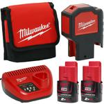 MILWAUKEE C12BL2-202 akumulatorowy pion laserowy 12V 2,0Ah Li-Ion M12 (4933416240 laser pionownik niwelator) w sklepie internetowym Makita Sklep 