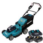 MAKITA DLM480PG2 akumulatorowa kosiarka 48cm 62L 2x18V LXT 18V XPT 2x 6.0Ah w sklepie internetowym Makita Sklep 