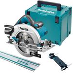 MAKITA HS7601J ręczna pilarka tarczowa 190mm 1200W + 199141-8 szyna prowadząca 1,5m + adapter do szyny + MAKPAC w sklepie internetowym Makita Sklep 