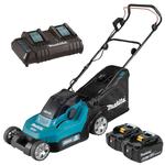 MAKITA DLM382CT2 akumulatorowa kosiarka 38cm 40L 2x18V LXT 18V 5,0Ah XPT Li-Ion (2x18v=36V) w sklepie internetowym Makita Sklep 