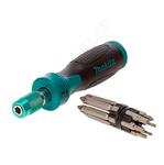 MAKITA P-90071 wkrętak funkcyjny z grzechotką uchwytem magnetycznym i bitami 13 elementów (śrubokręt na bity, przedłużka P90071) w sklepie internetowym Makita Sklep 