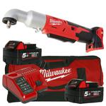 MILWAUKEE M18BRAIW-502B Kompaktowy Kątowy Klucz Udarowy Akumulatorowy 76Nm / 40Nm 18V 5,0Ah Li-Ion uchwyt kwadratowy 3/8" (4933447899 kątowy kluczyk) w sklepie internetowym Makita Sklep 