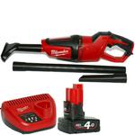 MILWAUKEE M12HV-401 Subkompaktowy odkurzacz akumulatorowy 12V 4,0Ah Li-Ion (4933448390) w sklepie internetowym Makita Sklep 