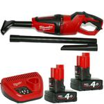 MILWAUKEE M12HV-402 Subkompaktowy odkurzacz akumulatorowy 12V 4,0Ah Li-Ion (4933448390) w sklepie internetowym Makita Sklep 