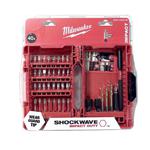 MILWAUKEE 4932430908 Zestaw wierteł, nasadek i bitów 40 sztuk SHOCKWAVE Impact Duty (wiertła nasadki bity) w sklepie internetowym Makita Sklep 