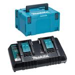 MAKITA DC18RD dwuportowa szybka ładowarka 7.2V - 18V Li-Ion/Ni-Mh + walizka systemowa MAKPAC w sklepie internetowym Makita Sklep 