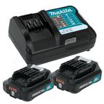 MAKITA standardowa ładowarka + 2x akumulator 2,0Ah CXT 10.8V - 12V Max Li-Ion w sklepie internetowym Makita Sklep 