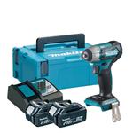 MAKITA DTW180RTJ Akumulatorowy Klucz Udarowy 3/8 cala 65/180Nm Dwubiegowy LXT / BL / 18V 2x 5.0Ah walizka systemowa MAKPAC w sklepie internetowym Makita Sklep 