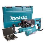 MAKITA HR2650 Młotowiertarka SDS-PLUS 800W 2,4J z odpylaniem z filtrem HEPA + D-42444 zestaw wierteł i dłut SDS-Plus 17szt. w sklepie internetowym Makita Sklep 