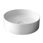 Sapho STORM CIRCLE umywalka ceramiczna średnica 405 cm z korkiem ceramicznym RM040 w sklepie internetowym Tomsan.pl