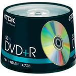 PÃÂyta DVD TDK DVD+R 4.7 GB 16x 120 min. 50 szt w sklepie internetowym Kupwkoszalinie
