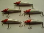 Zestaw 5szt. woblery SPRO MINNOW 9cm 13g do 2m-redhead w sklepie internetowym Andraex.home.pl