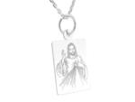 Medalik srebrny z wizerunkiem Jezusa MED-JEZUS.M-3 w sklepie internetowym Wec.com.pl