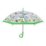 Dziecięca przezroczysta automatyczna parasolka z gwizdkiem, samoloty w sklepie internetowym Strefaucznia.pl