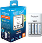 Ładowarka Panasonic Eneloop SMART Charger + 4x AA ENELOOP 2000 mAh/K-KJ17MCD40E w sklepie internetowym Foto - Plus 