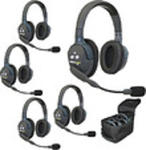 Interkomy Eartec UltraLITE™ Double - zestaw 5 osobowy w sklepie internetowym Foto - Plus 