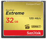 Karta pamięci SanDisk CompactFlash Extreme 32GB (120MB/s) w sklepie internetowym Foto - Plus 