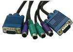 Kabel KVM (wt.SVGA+2*wt.PS2)*2 1,0m w sklepie internetowym Markland.pl