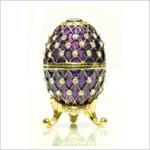 SZKATUŁKA JAJKO FABERGE P23088C w sklepie internetowym Replikabroni.com.pl