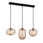 Lampa wisząca Hatella PND-112038-3-BRO+AMB Italux w sklepie internetowym Kinkiecik