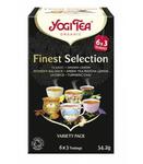 Herbatka Ekspresowa Finest Selection (Mix Herbatek) Bio (6x3 Torebek) - 34,2 g - Yogi Tea w sklepie internetowym Evital.pl