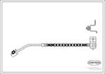 Przewód hamulcowy elastyczny ( Weżyk ) lewy przód Pt Cruiser 00- 4860069ab w sklepie internetowym Partusa.pl