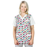 Bluza medyczna we wzorek CLINIC BLOOM W2 roz. XXL w sklepie internetowym modernbhp.pl