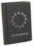 Eleganckie Etui Na Karty Dokumenty Polska Galanteria (PL) Małe Pionowe 10 x 7,5 x 1 [cm] WZÓR II w sklepie internetowym PolskaGalanteria.pl